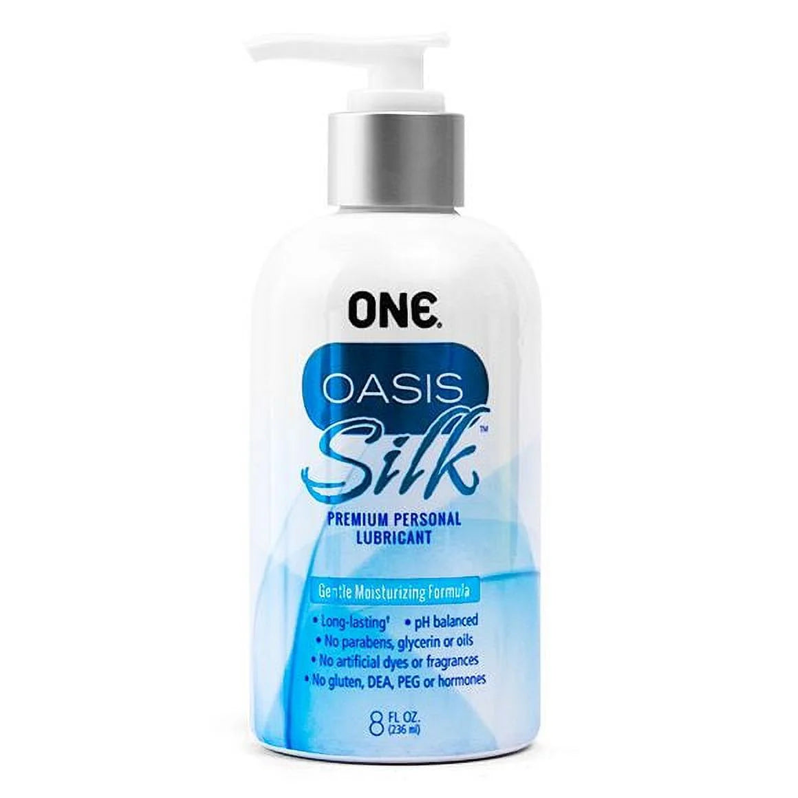 Oasis Silk Intimate Personal Lubricant | Hybrid Lubricating Lotion Developed with Doctors