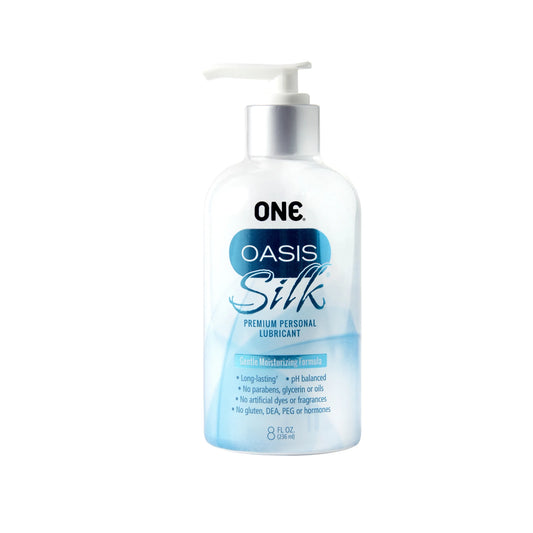 Oasis Silk Intimate Personal Lubricant | Hybrid Lubricating Lotion Developed with Doctors